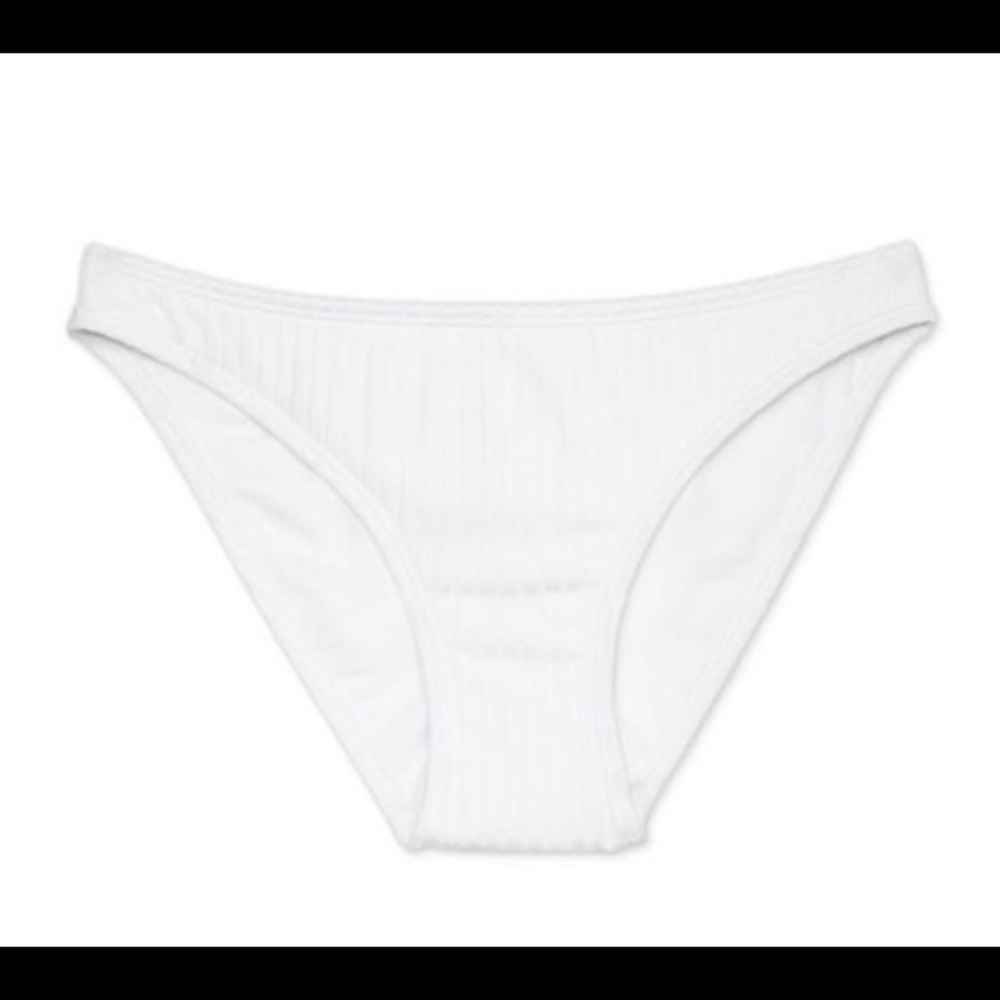 White Bathing Suit Bottoms